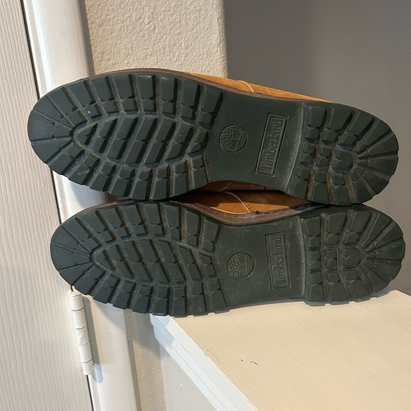 Timberland Brown Leather Ankle Boots Shoes Womens 8 - Picture 8 of 8